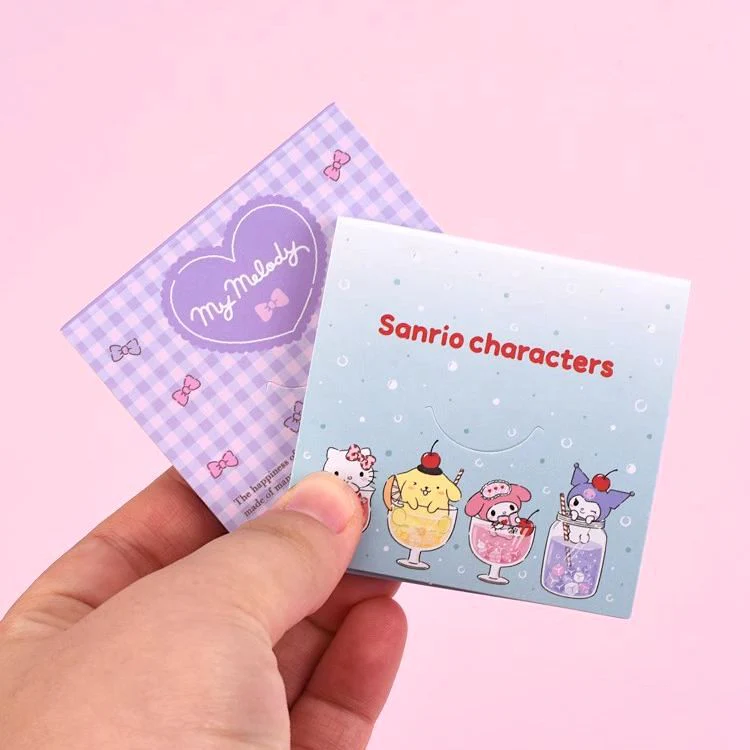 Sanrio Characters Large Sticky Notes Set - Sweet Life