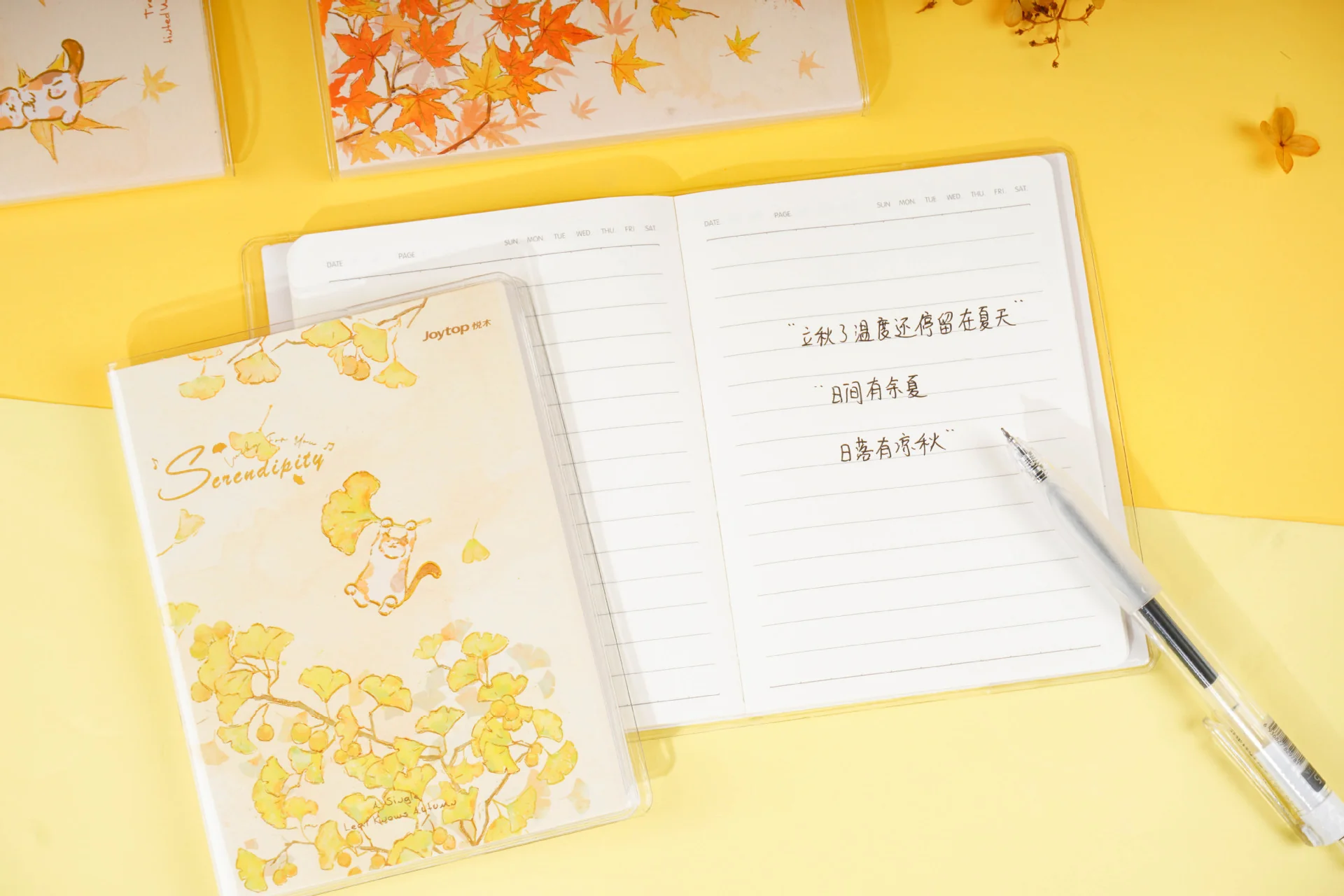 Serendipity Purrfect Fall Notebook