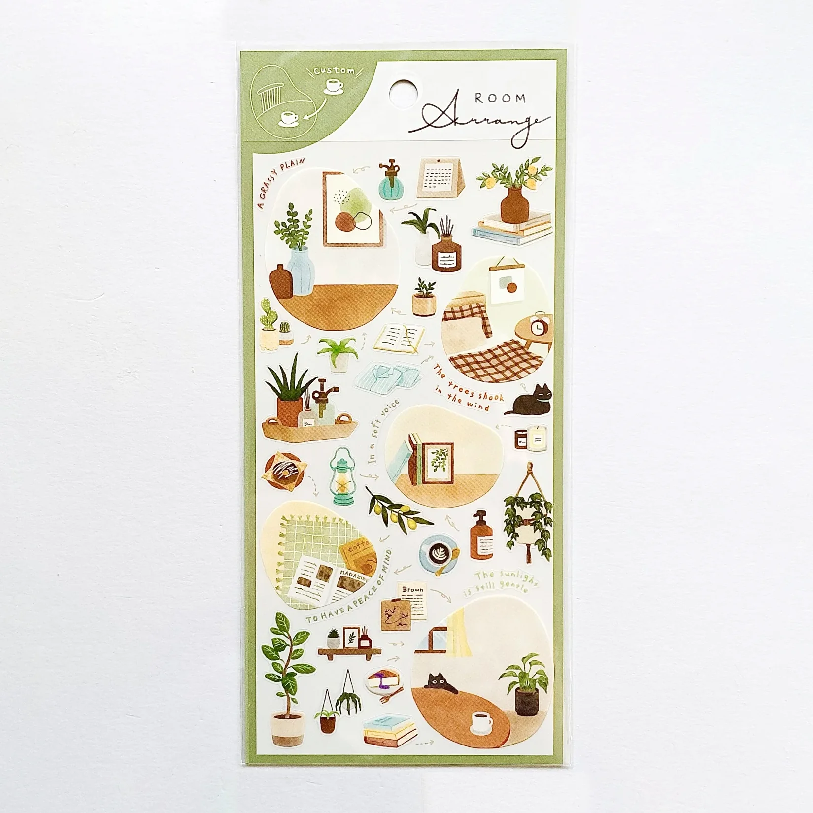 Mind Wave Room Arrange Stickers