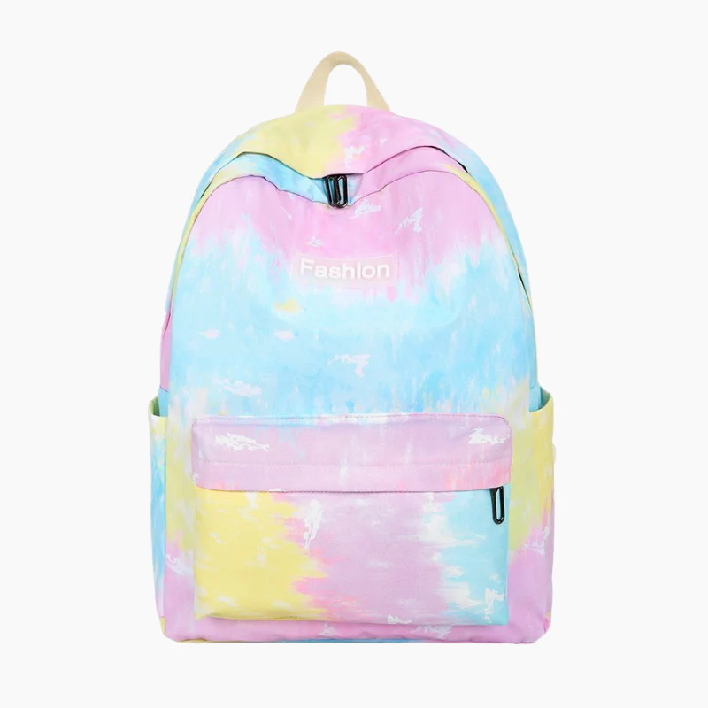 Rainbow Tie-Dye Nylon Backpack - LIMITED STOCK - 20 PIECES!!!