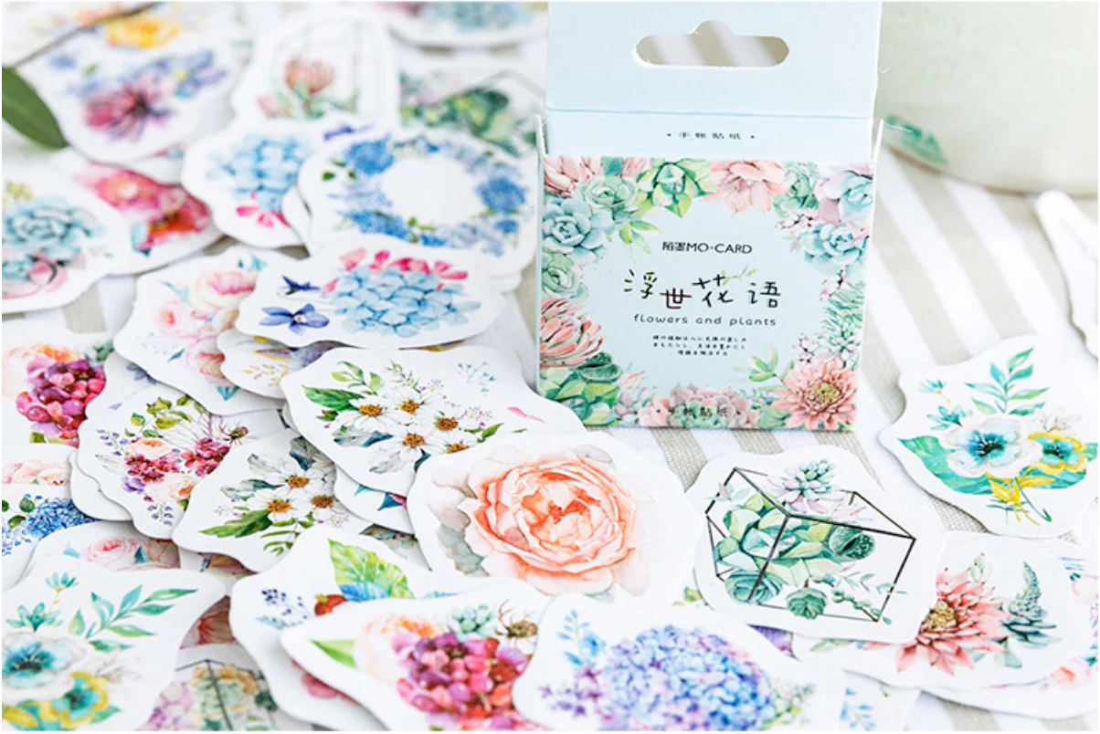 Summer Garden Paper Stickers
