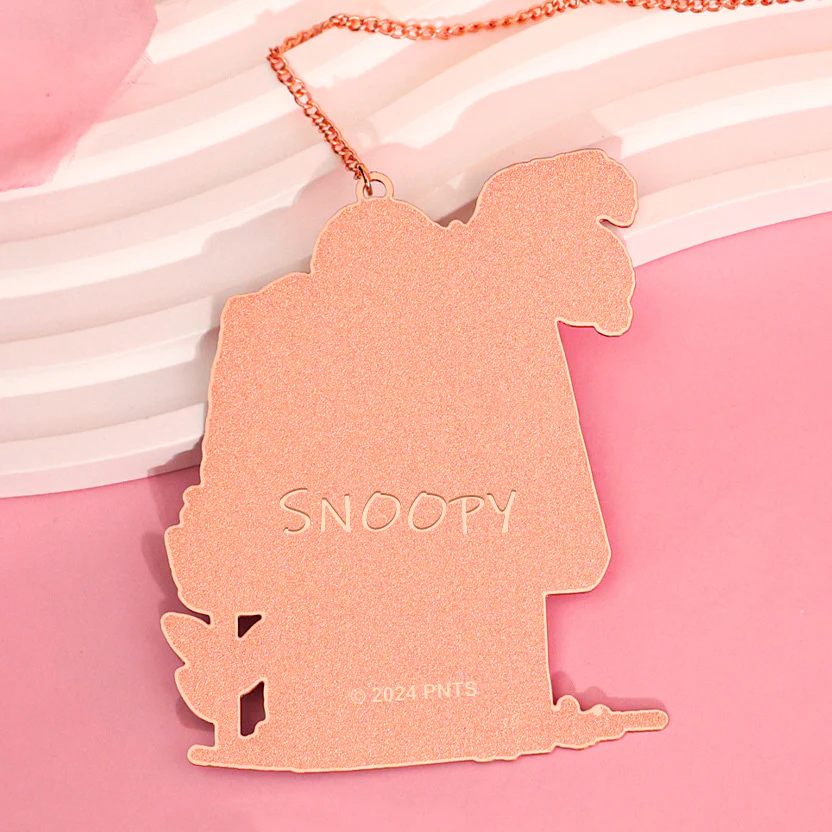 Peanuts Snoopy Rose Gold Bookmark