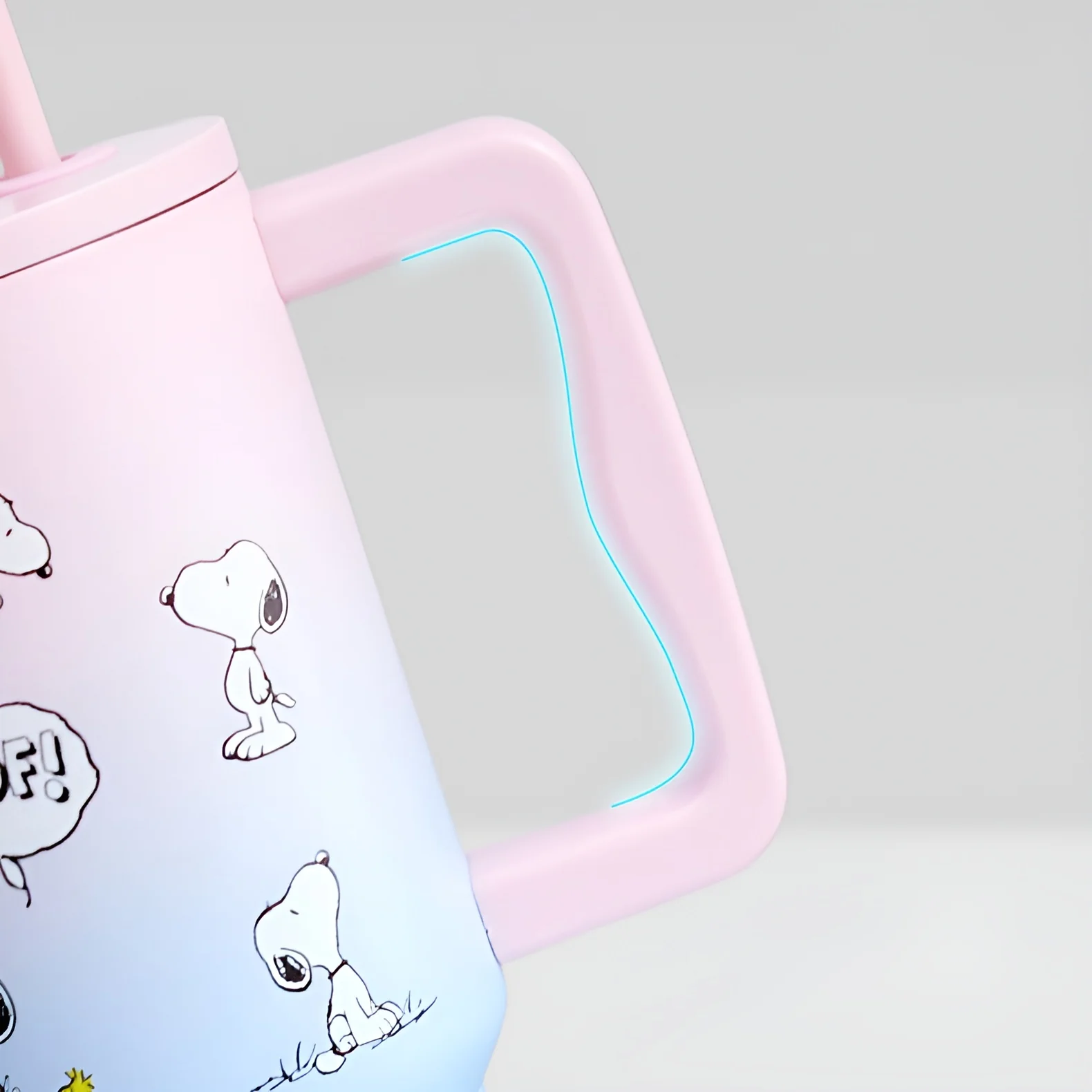 Peanuts Snoopy Woof Travel Tumbler - Limited Ombre Color