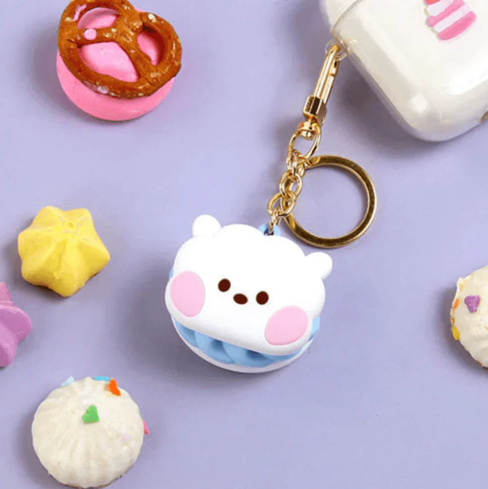 BT21 Mini Macaron Keychain