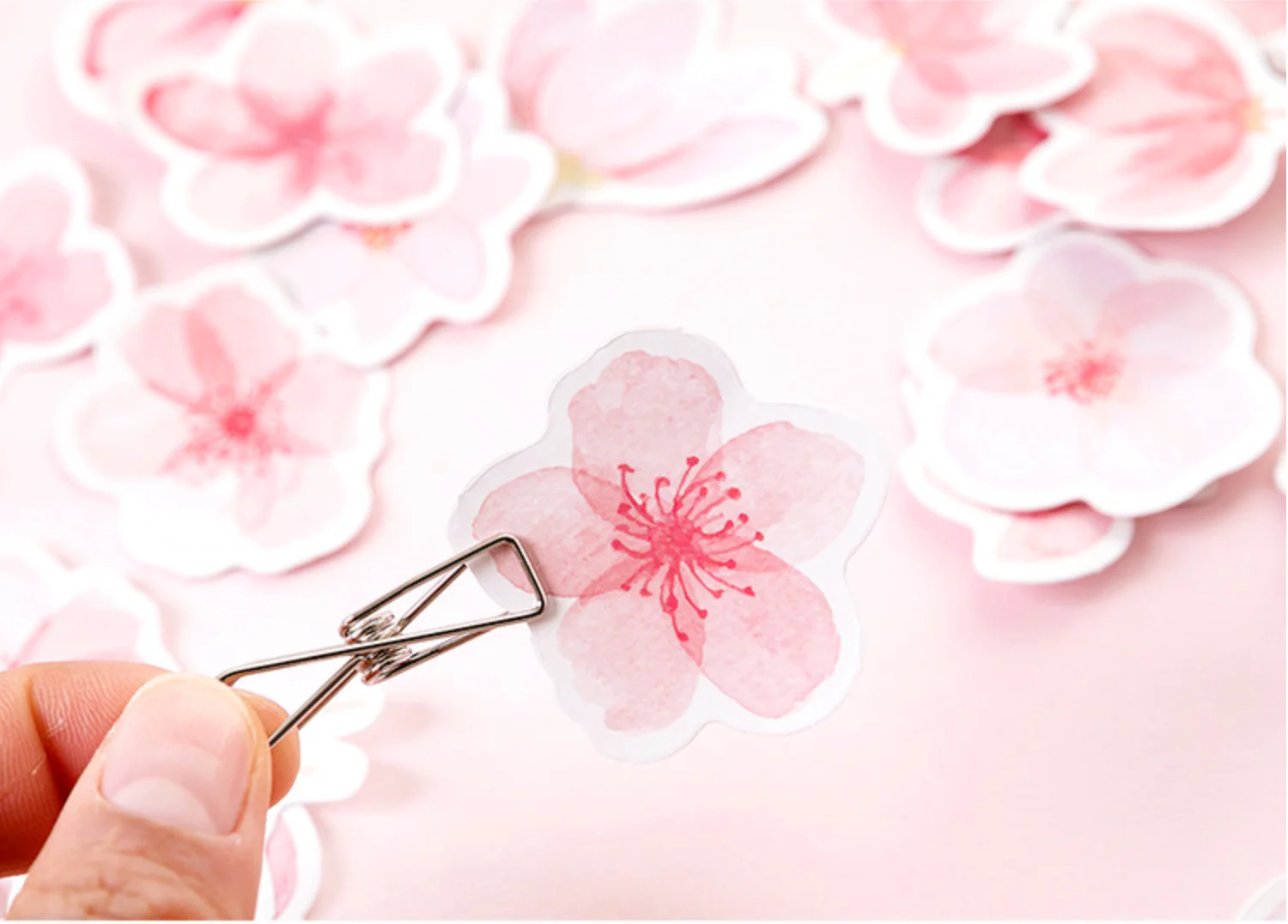 Cherry Blossom Paper Stickers