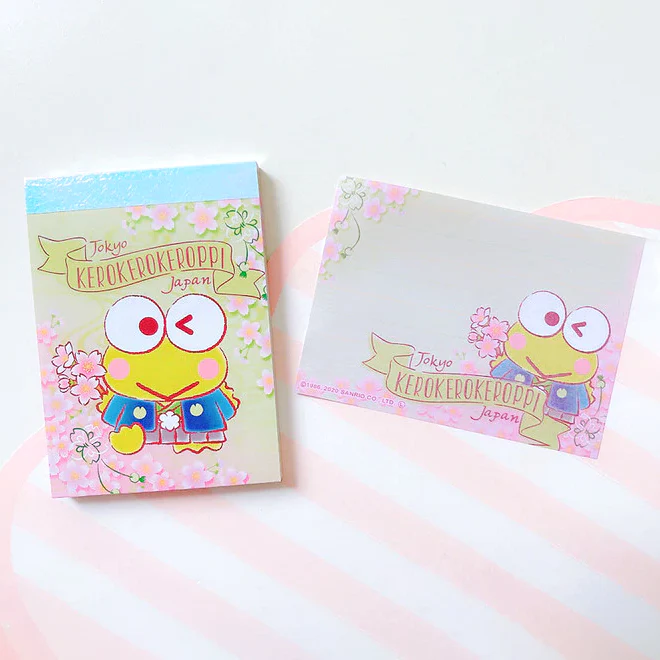 Sanrio Characters Memo Pad - Sakura Hana
