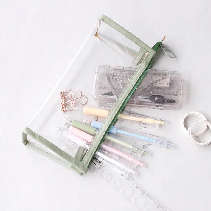 Large Transparent Pencil Case