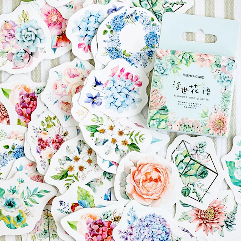 Summer Garden Paper Stickers