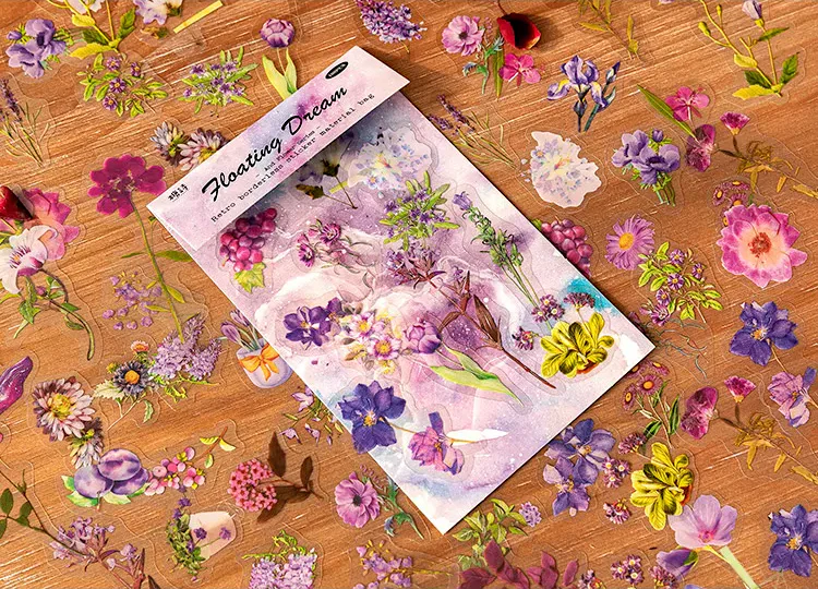 Garden Diary Flower Stickers