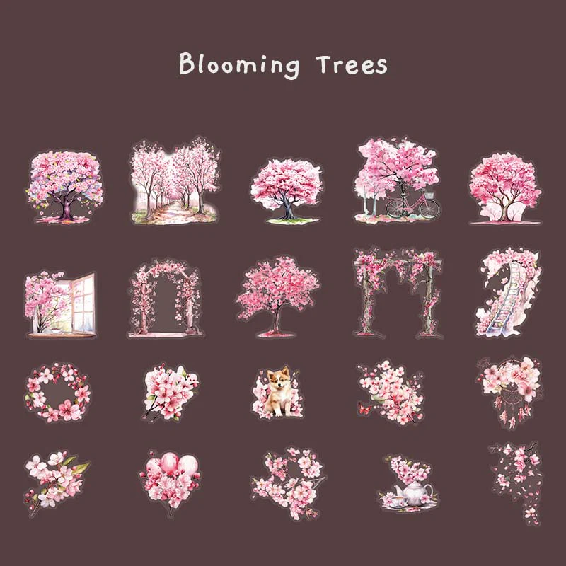 Kyoto in Spring PET Stickers - Limited Spring Edition