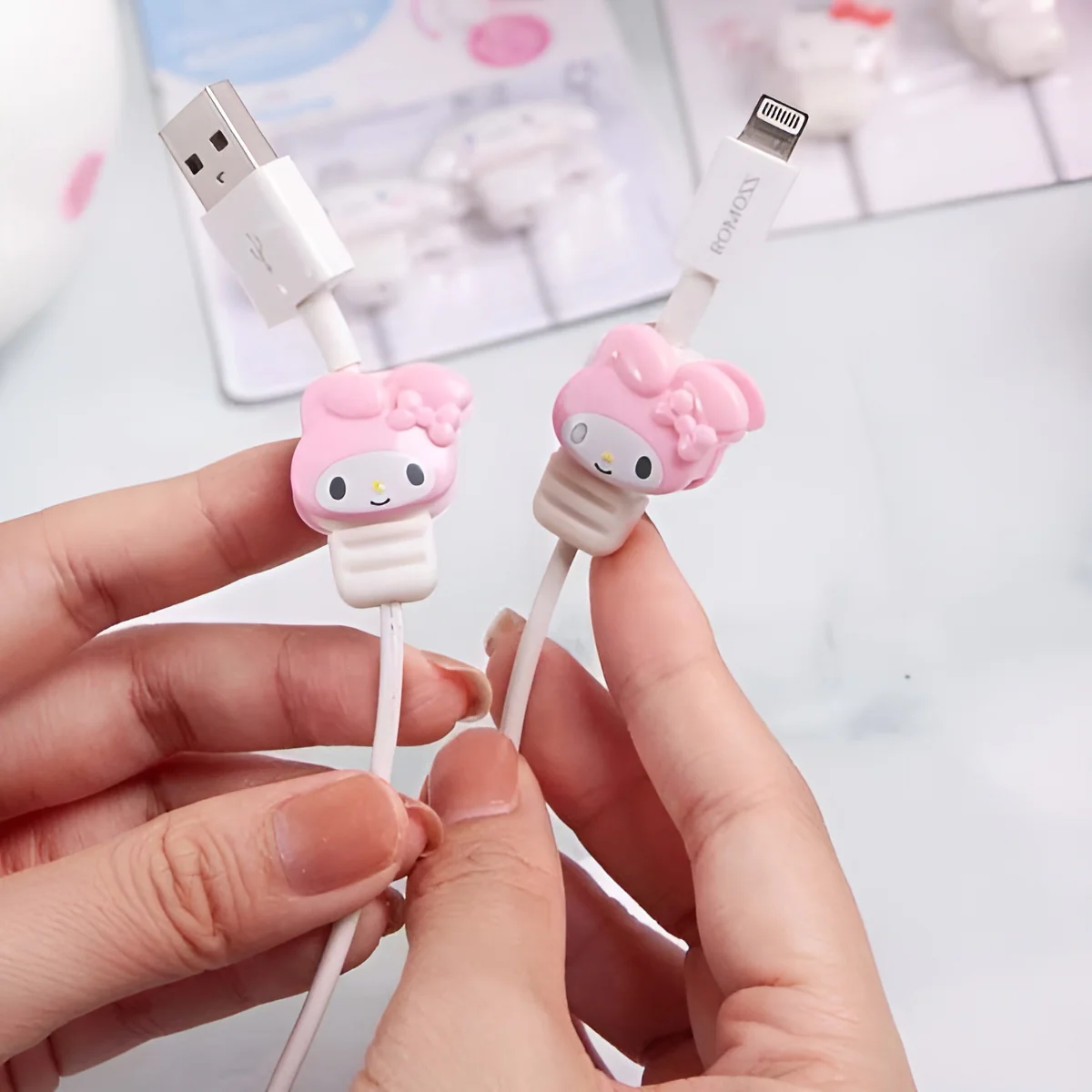 Sanrio Characters Cable Protector - Set of 2