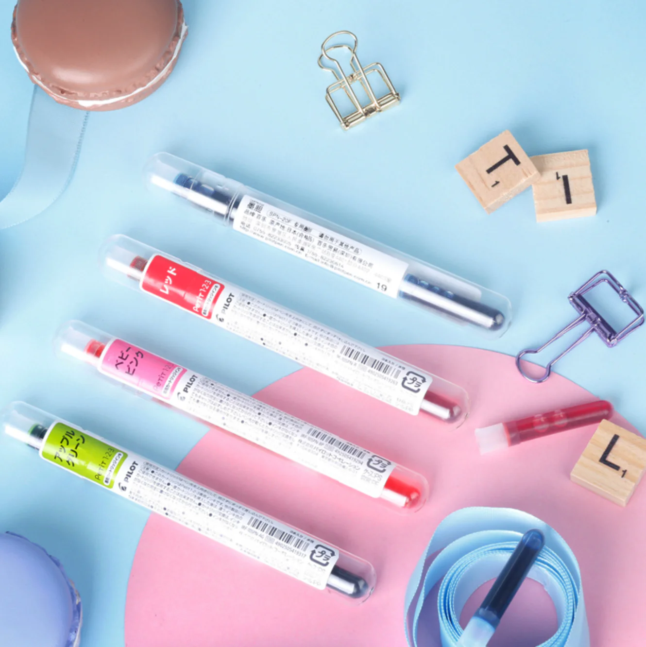 Pilot Petit1 Mini Fountain Pen Cartridge - Set of 3