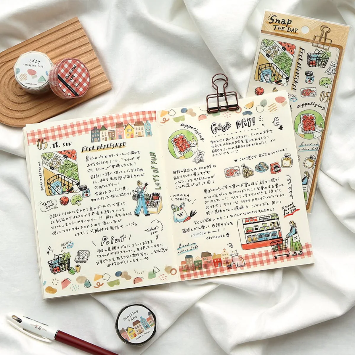 Mind Wave Snap The Day Stickers