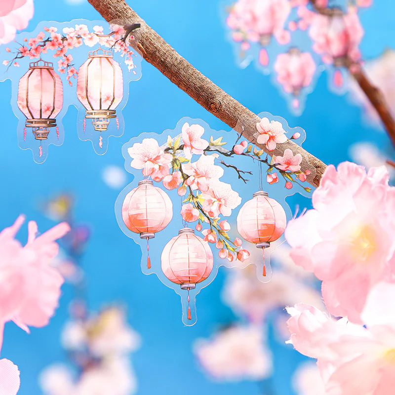 Kyoto in Spring PET Stickers - Limited Spring Edition