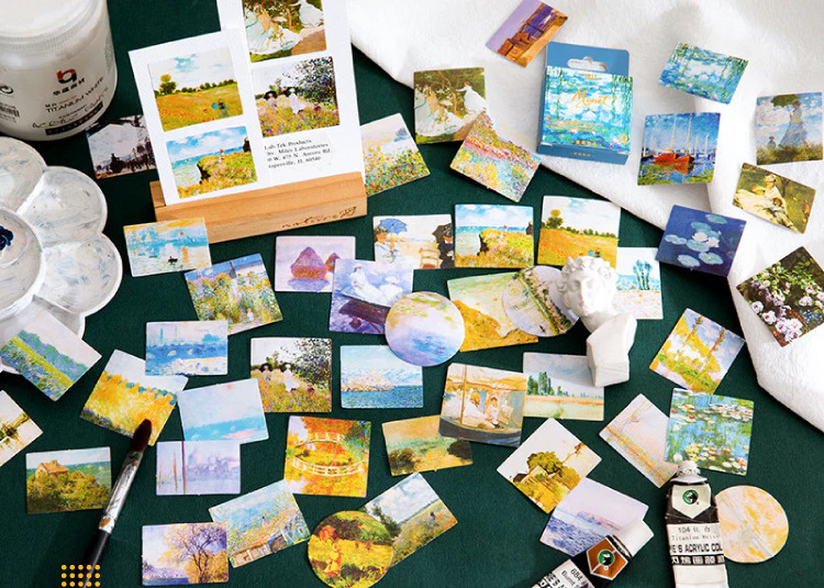 Van Gogh's Masterpiece Moments Stickers