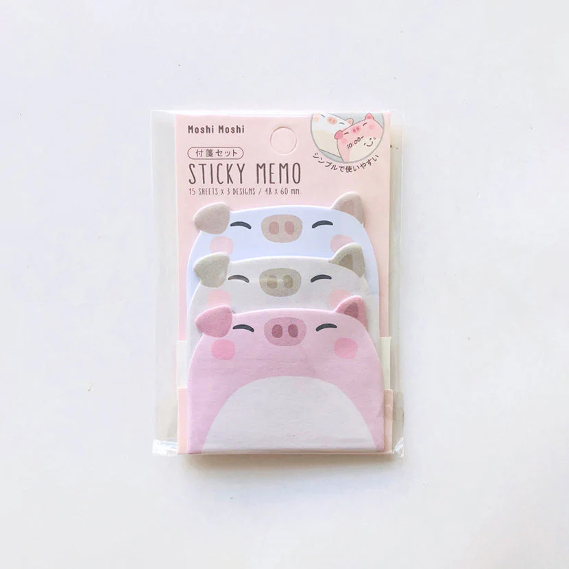 Moshi Moshi Animal Sticky Memo Pad