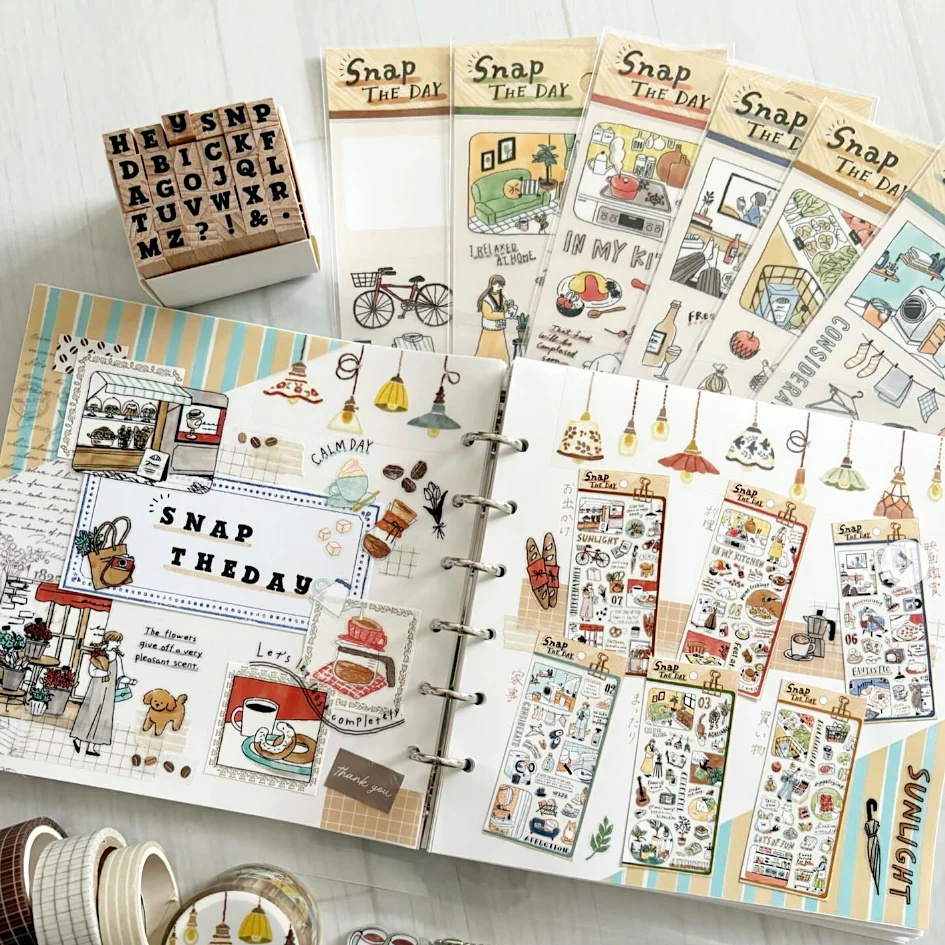 Mind Wave Snap The Day Stickers