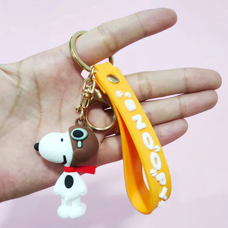 Peanuts Snoopy Figure Keychain