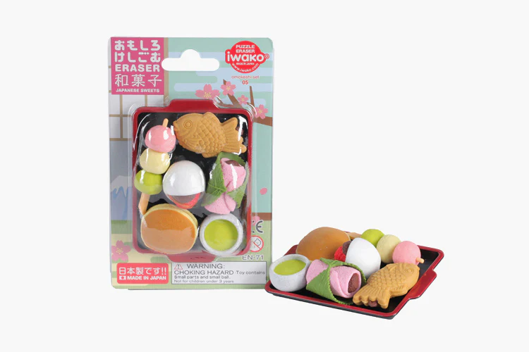 Iwako Eraser Set - Japanese Sweets
