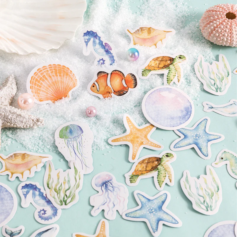 Ocean Wonders Paper Stickers