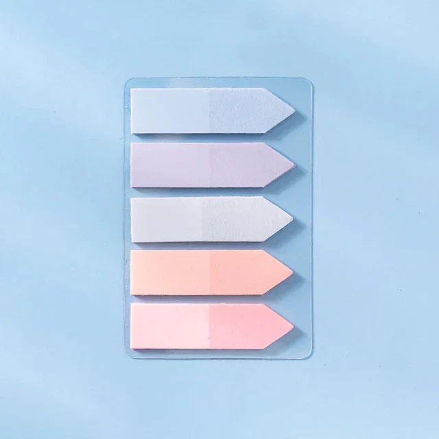 Morandi Translucent Index Sticky Notes