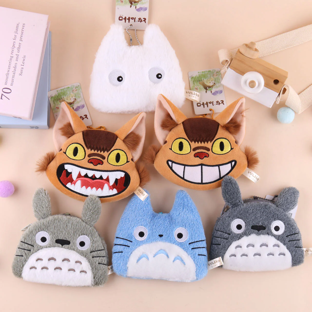 Studio Ghibli Plush Coin Purse