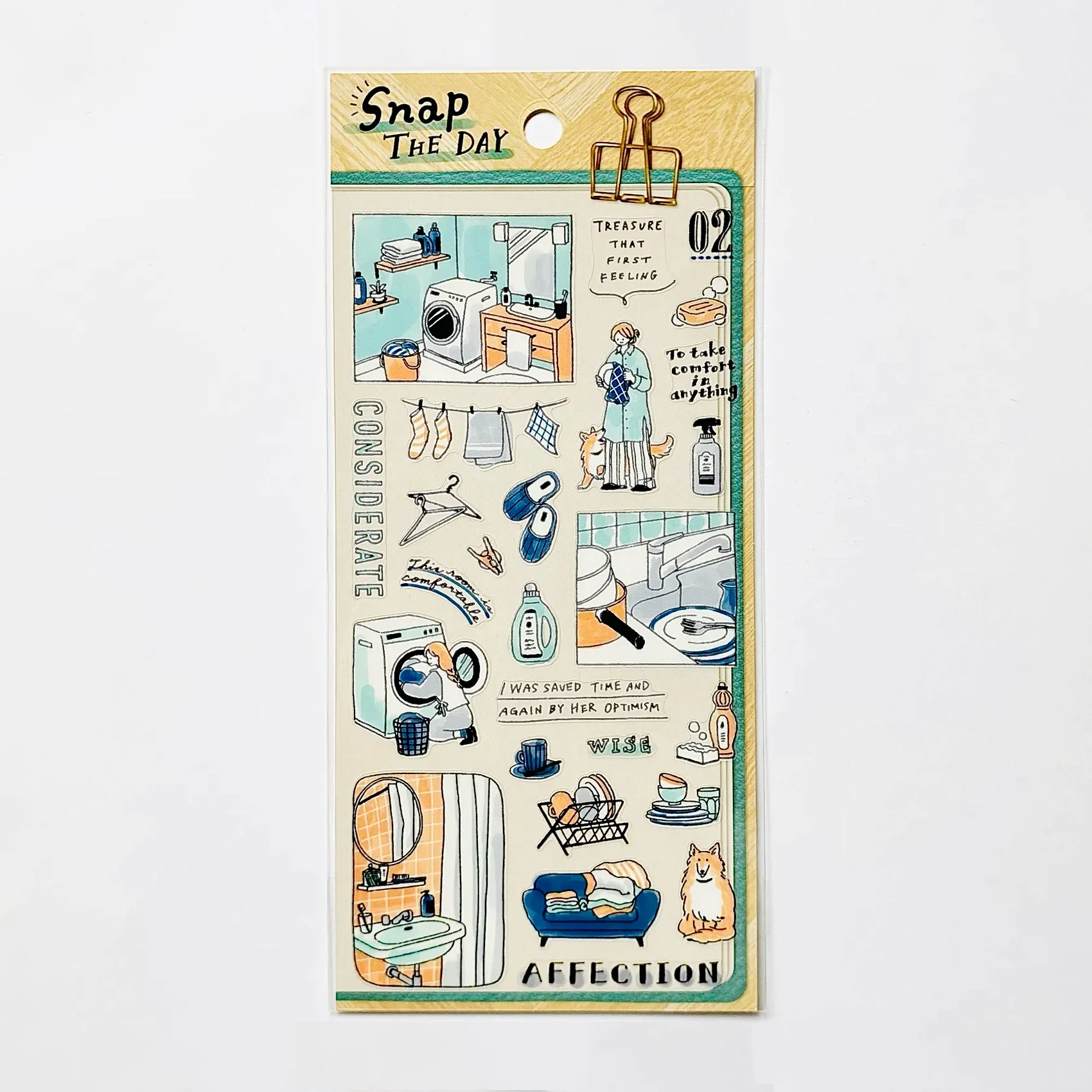 Mind Wave Snap The Day Stickers