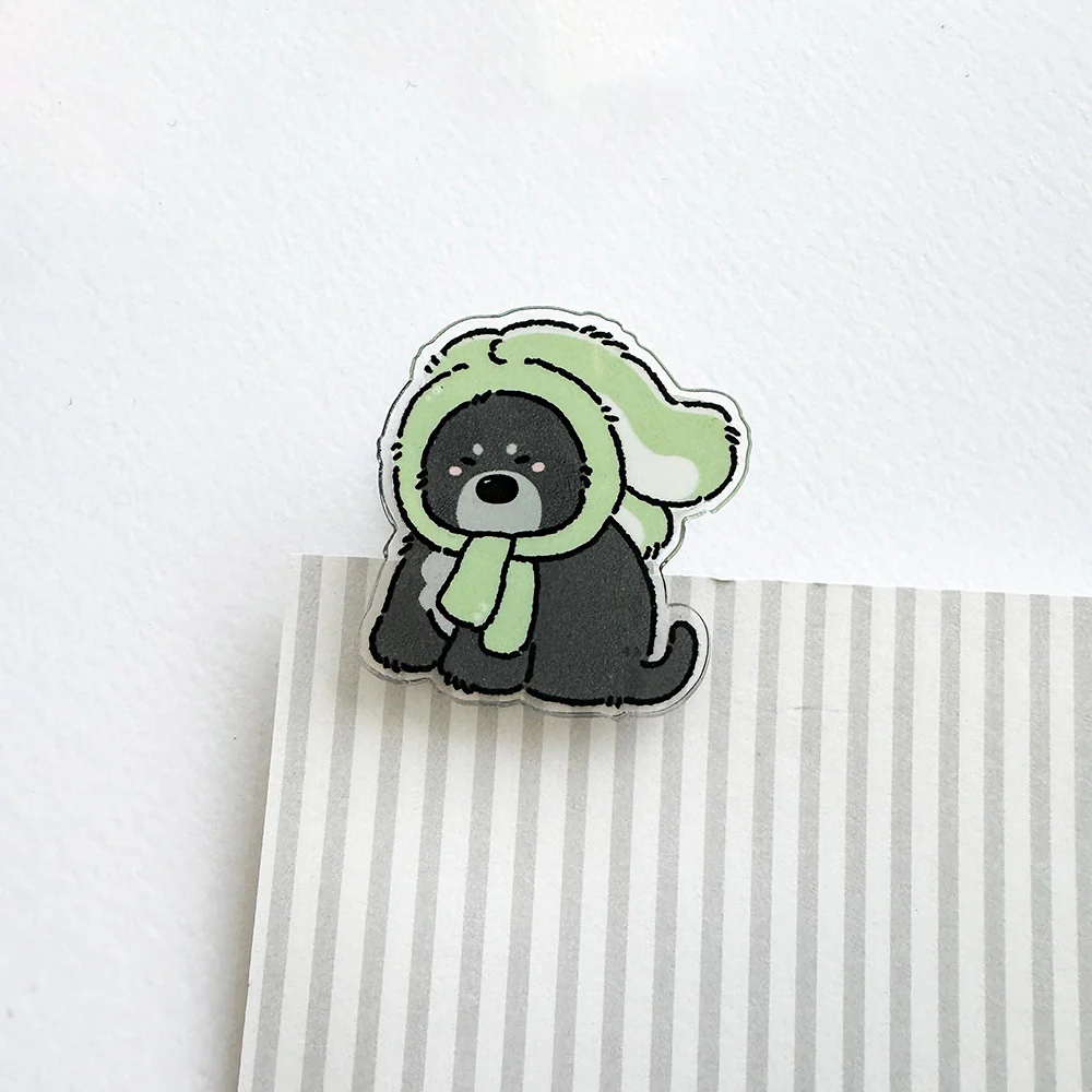 Cozy Pup Paper Clips