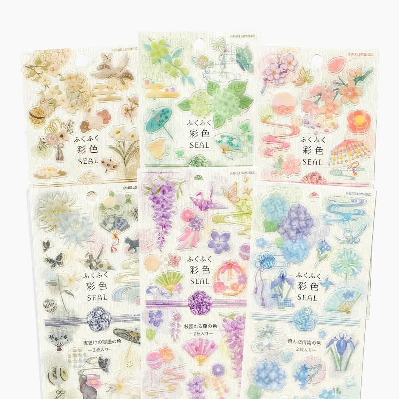 Kamio Fusen Spring Color Stickers