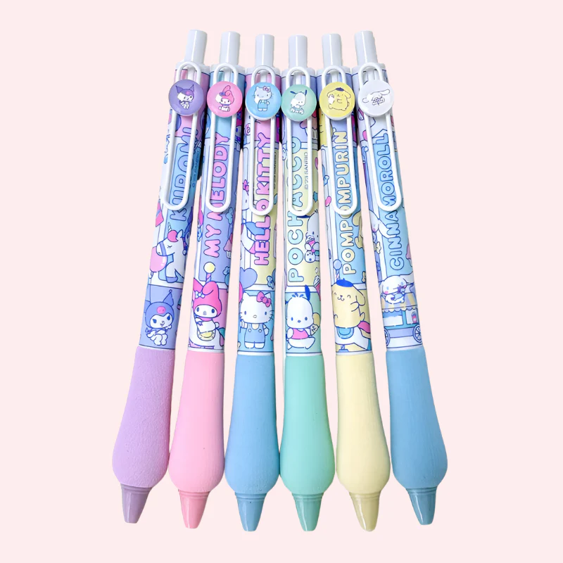 Sanrio Comics Gel Pens - Set of 3 - Limited Edition