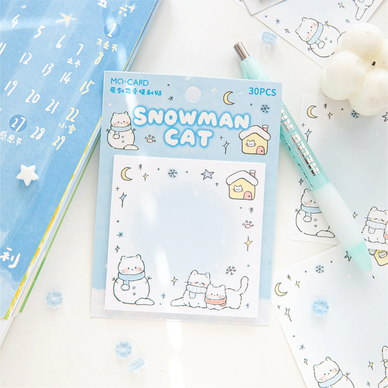 Cute Cat Chronicles Sticky Notes