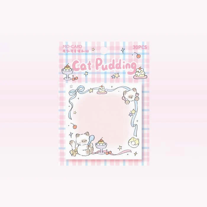 Cute Cat Chronicles Sticky Notes