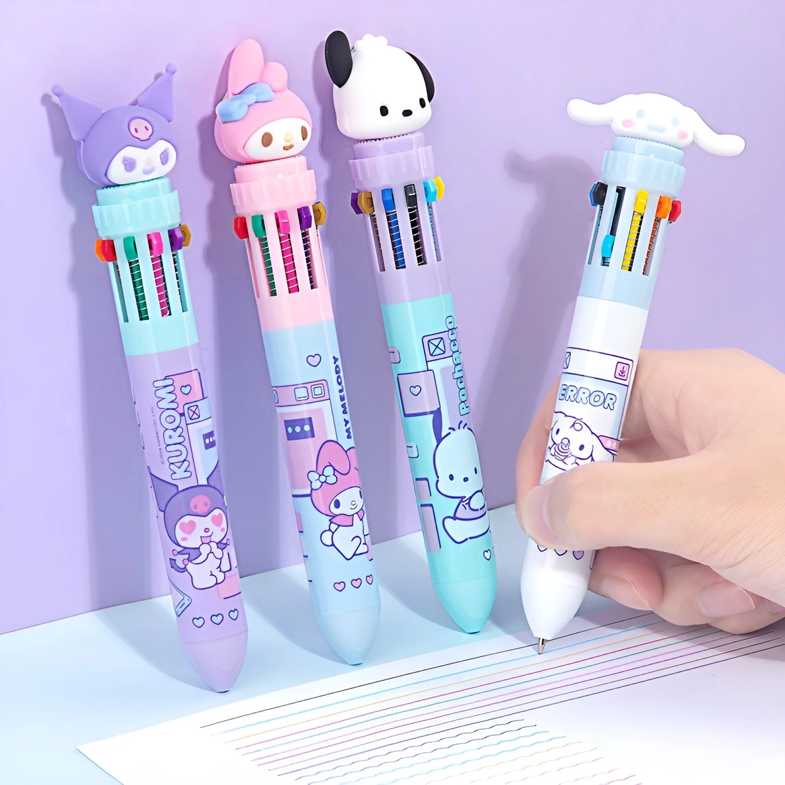 Sanrio Characters 10-in-1 Multi Color Ballpoint Pen