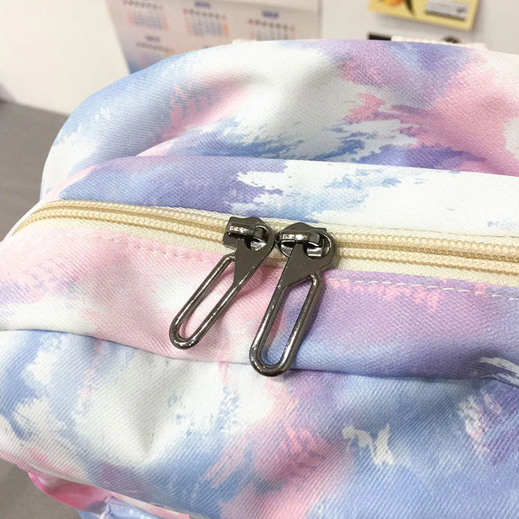 Rainbow Tie-Dye Nylon Backpack - LIMITED STOCK - 20 PIECES!!!