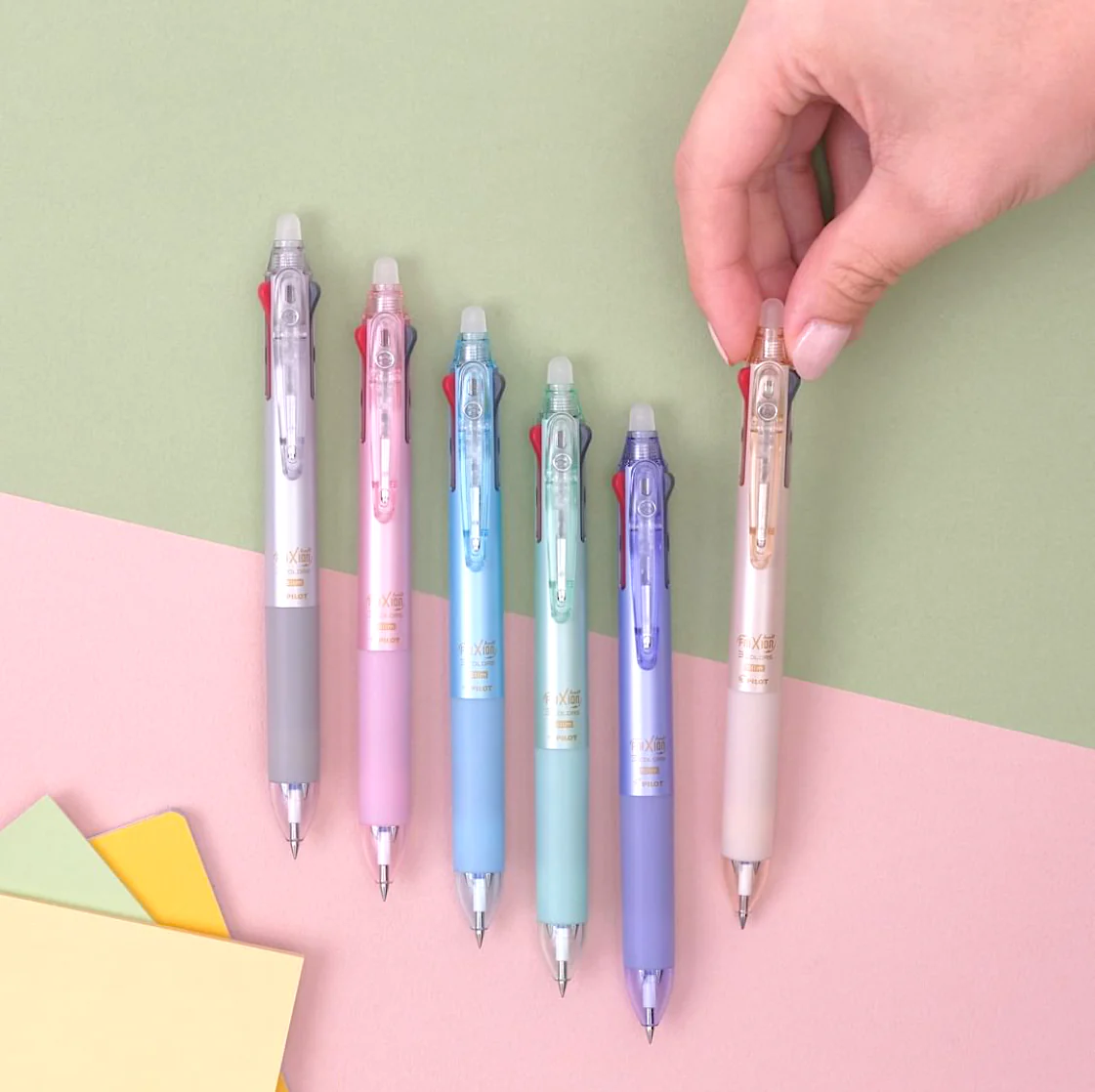 Pilot FriXion Ball Slim 3 Color Erasable Multi Pen - 0.38 mm
