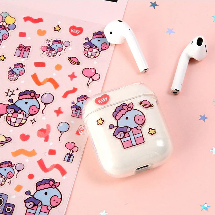 BT21 Clear Stickers - Party