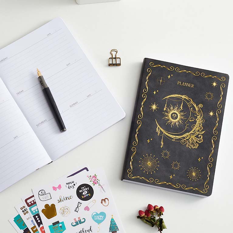 Celestial Harmony Planner - Midnight Moonlight - Limited Release Collection