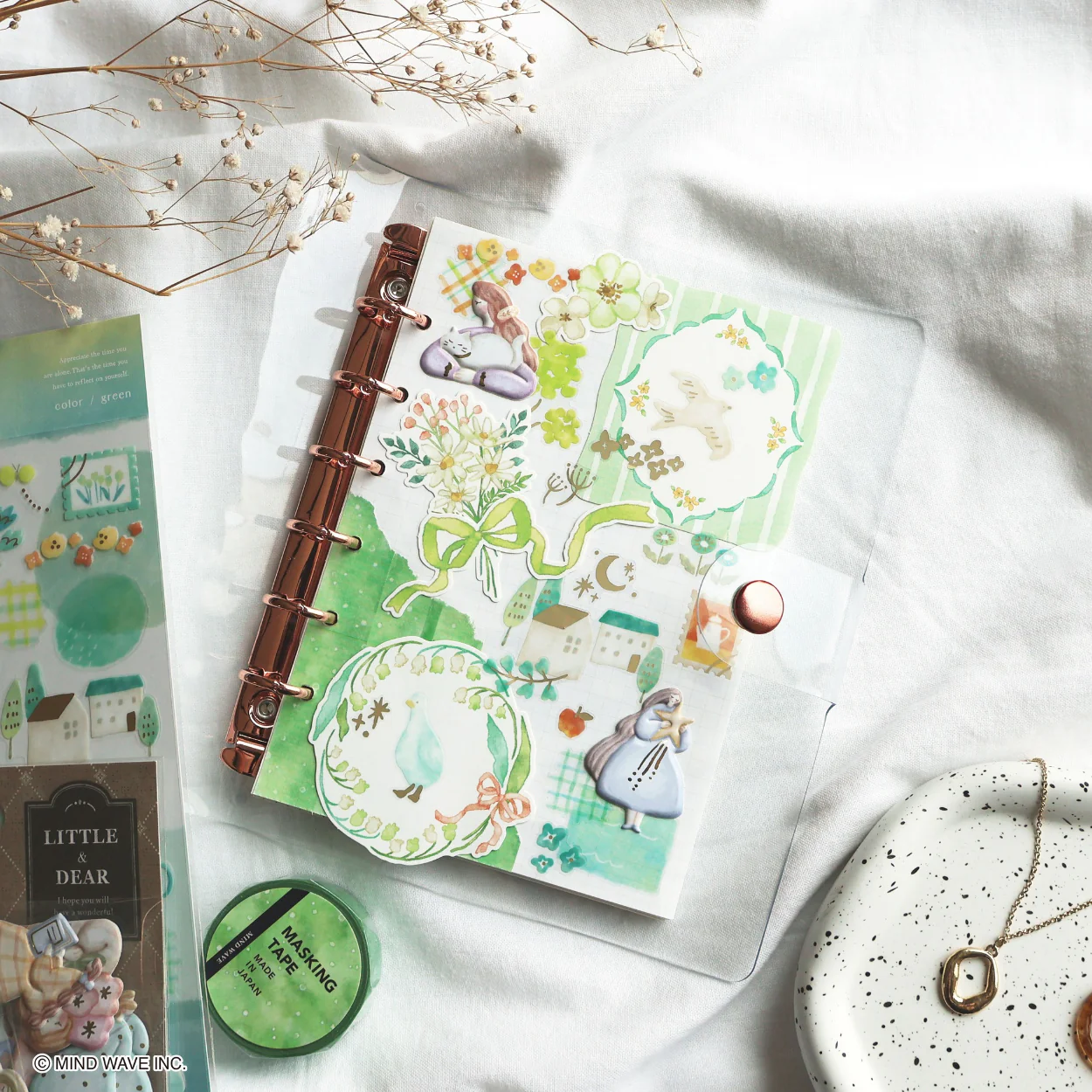 Mind Wave Dew Drop Stickers