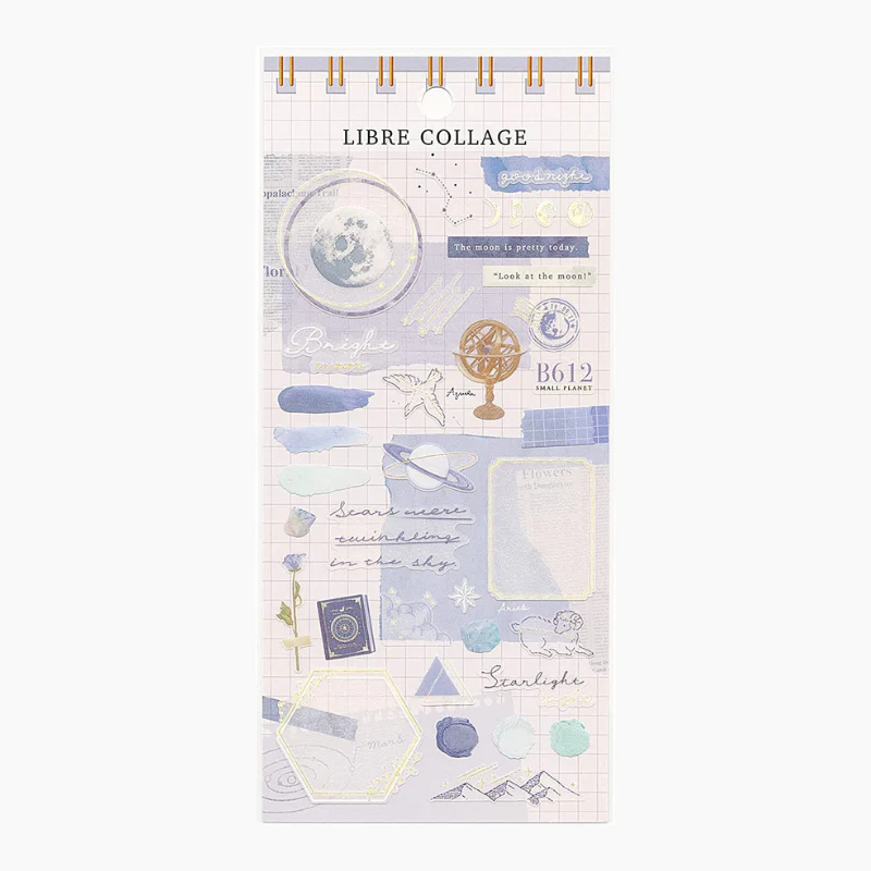 Mind Wave Libre Collage Stickers - Limited Edition