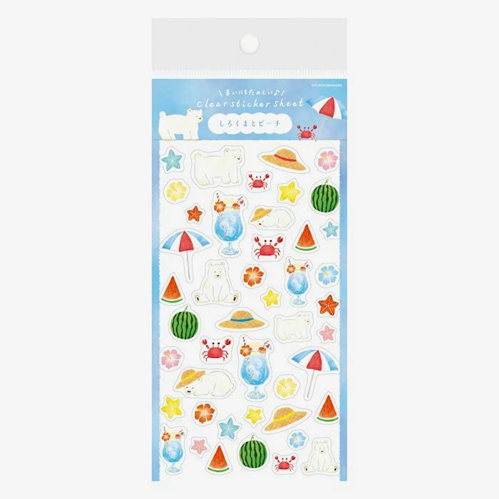 Furukawashiko Stickers - Limited Summer Edition - Lemonade Polar Bear