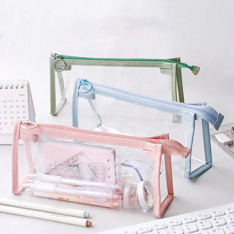 Large Transparent Pencil Case