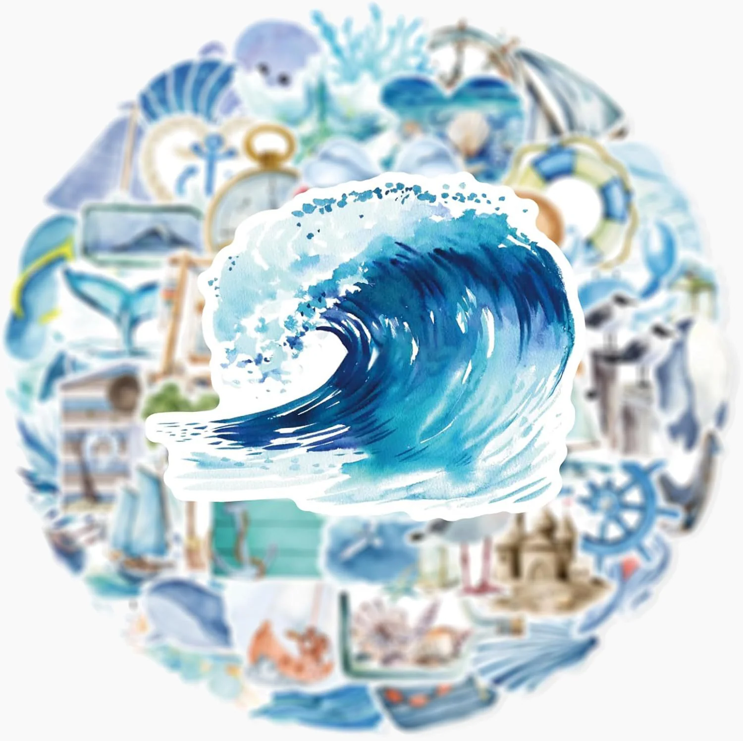 Sea Explorer's Paper Stickers - Limited Summer Edition