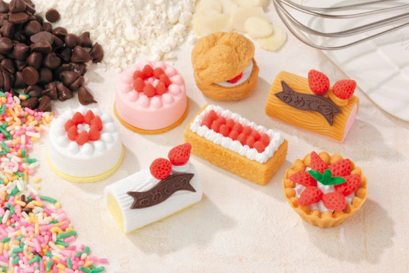 Iwako Eraser Set - French Pastry