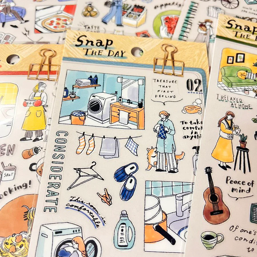 Mind Wave Snap The Day Stickers