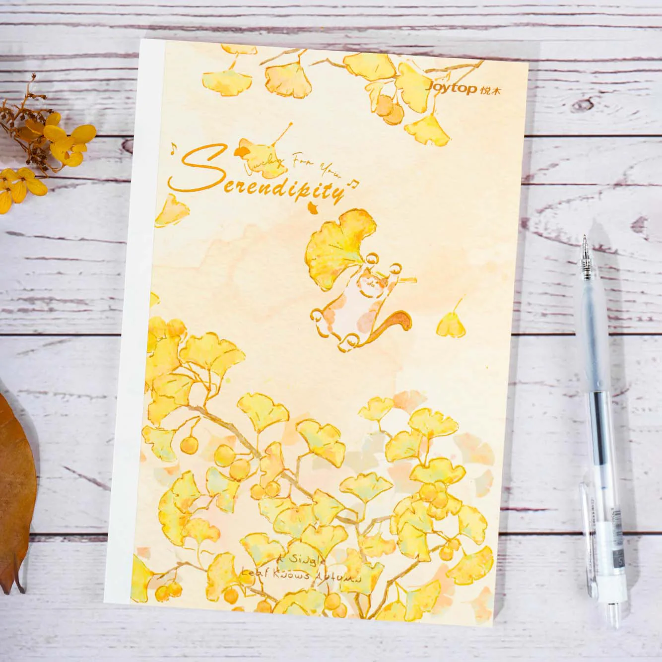 Serendipity Purrfect Fall A5 Notebook