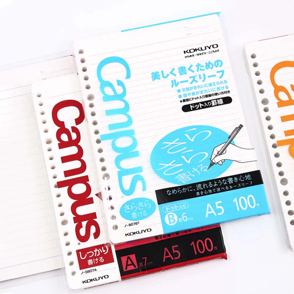 KOKUYO Campus Loose Leaf Paper - Sarasara