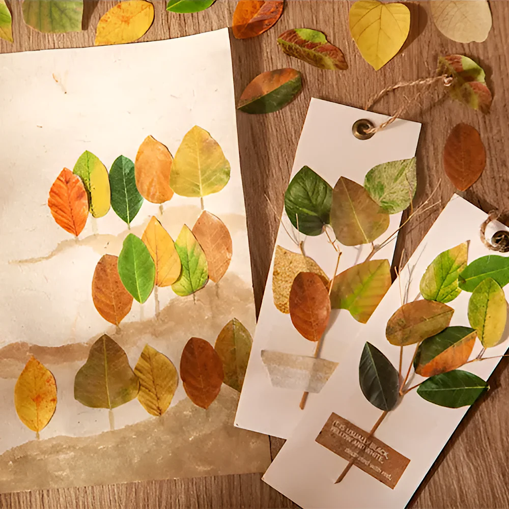 Fall Leaves Masking Sticker Roll