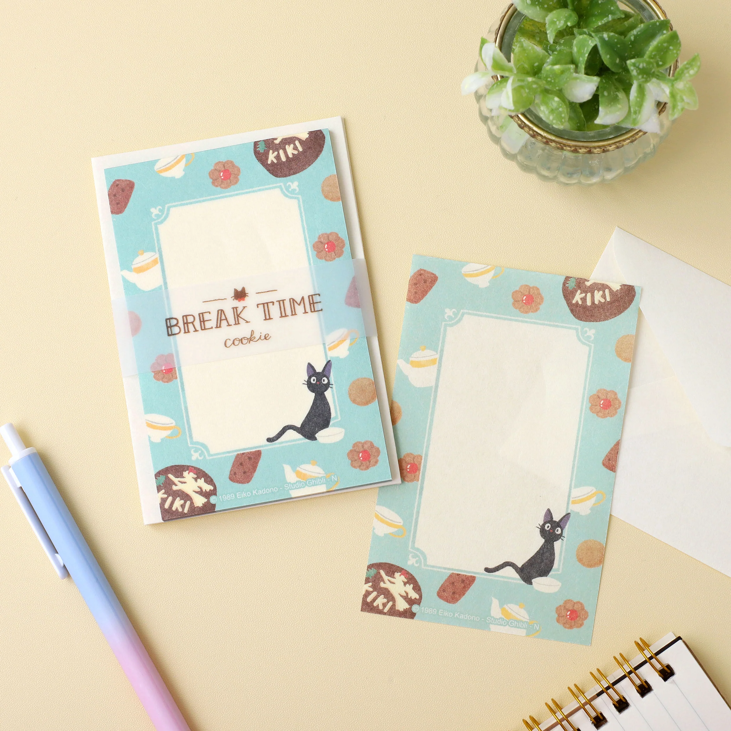 Kiki's Delivery Service Mini Letter Set - Cookies