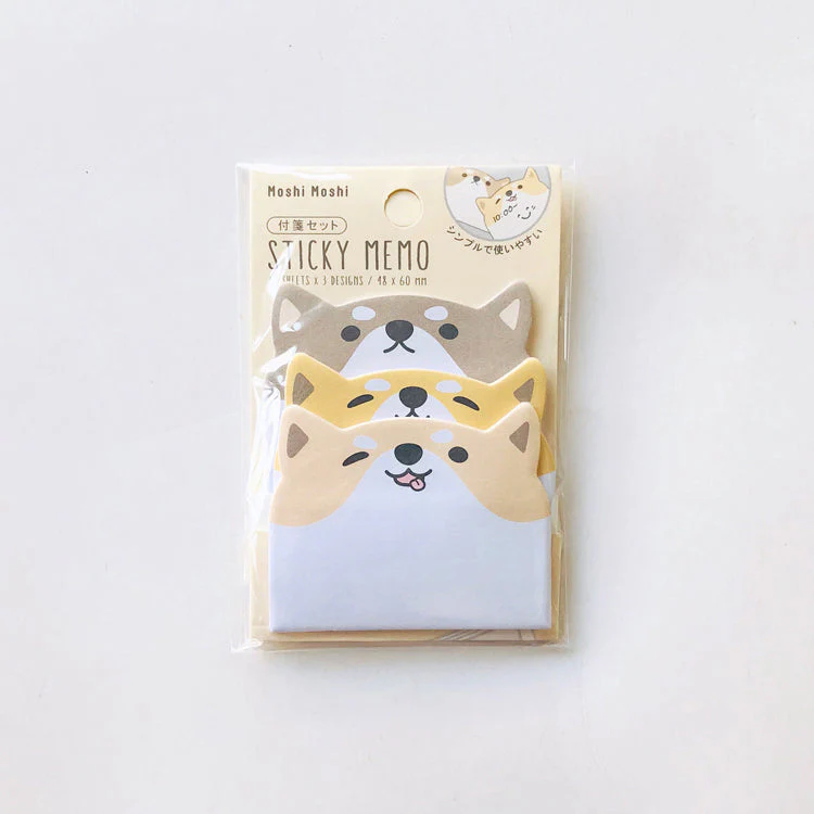 Moshi Moshi Animal Sticky Memo Pad