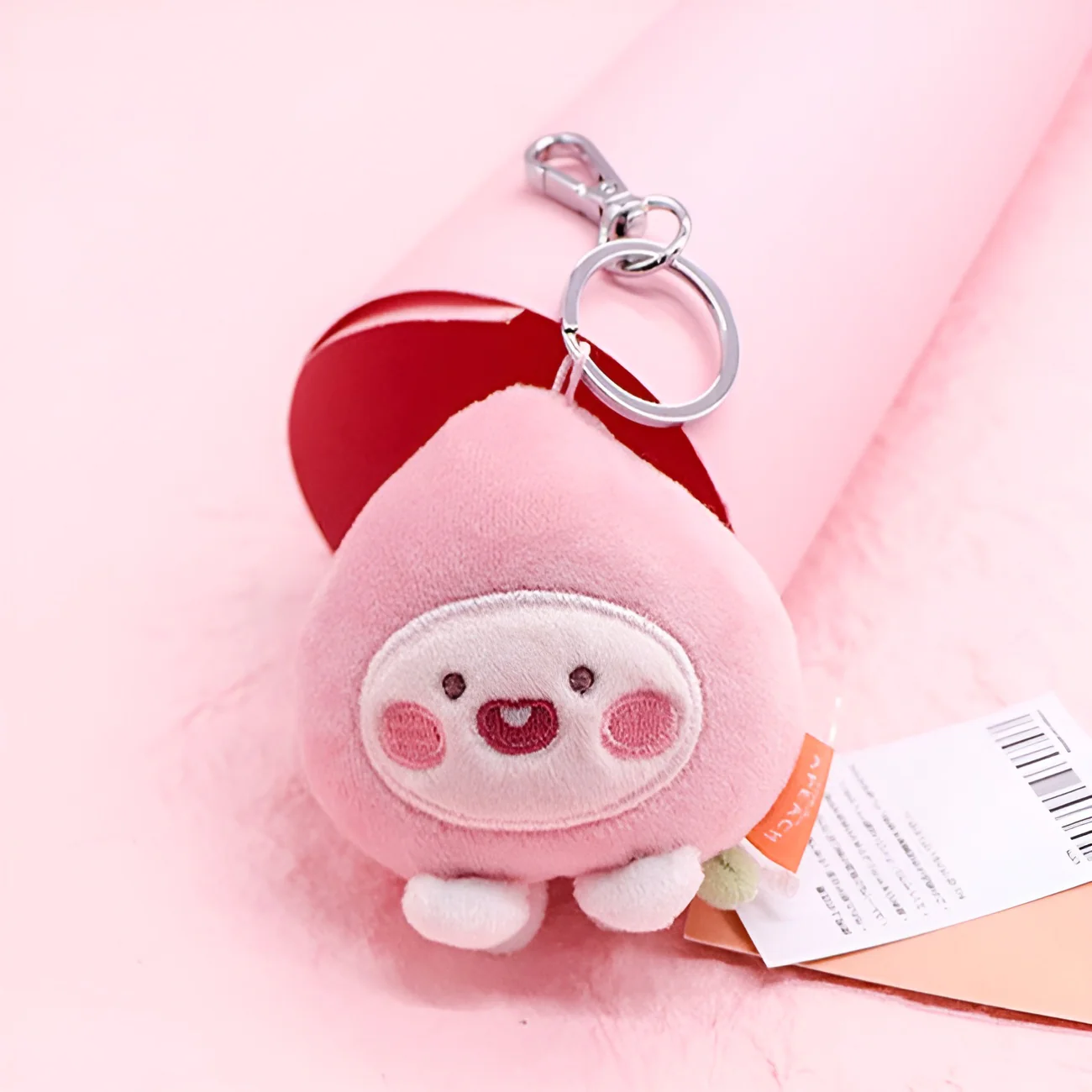 Kakao Friends Keychain - Pink Peach